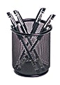 Office Depot® Brand Mesh Pencil Cup, Black 1 thumbnail image