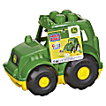 Mega Bloks First Builders John Deere Tractor Set - 3+ Age - 1 Each - Green