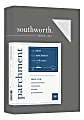 Southworth® Parchment Specialty Paper, 24 Lb., 8 1/2" x 11", Gray, Pack Of 500 1 thumbnail image