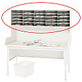 Mayline® Kwik-File Mailflow-To-Go™ 2-Tier Sorter With Riser 60"W, 50 Pockets 1 thumbnail image