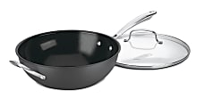 Cuisinart GG26-30H GreenGourmet Hard Anodized Stir-Fry Pan, 12", Black, Total Qty 1 1 thumbnail image