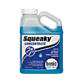 Basic Coatings Squeaky™ Concentrated Cleaning Solution, Unscented, 138 Oz, Pack Of 4