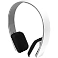 Aluratek ABH04F Bluetooth® Wireless Over-The-Ear Stereo Headphones, White