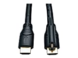 Tripp Lite High-Speed HDMI Cable With Ethernet And Locking Connector, 6'