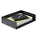 Victor® Midnight Black Collection Stacking Letter Tray 1 thumbnail image