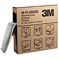 3M High-Capacity Folded Maintenance Sorbent - 5" Width x 50 ft Length - 1 / Roll - Scrim - White 1 thumbnail image