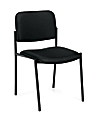 Offices To Go™ Stackable Chair, 32"H x 22 1/2"W x 19 1/2"D, Black