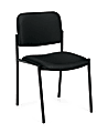 Offices To Go™ Stackable Chair, 32"H x 22 1/2"W x 19 1/2"D, Black 1 thumbnail image