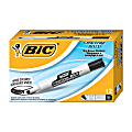 BIC® Dry Erase Bold Marker, Black Ink, Pack of 12