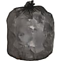 Genuine Joe Linear Low-Density Trash Liners, 56 Gallons, 43" x 48", Black, Box Of 200 1 thumbnail image