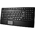 Adesso 2.4GHz Wireless Compact Touchpad Keyboard