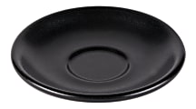 Foundry Universal Boston Saucers For Boston Cups, 6", Black, Pack Of 12 Saucers