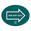 Custom Full-Color Removable Floor Decal, Oval, 36" x 48" 1 thumbnail image