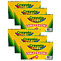 Crayola Large Crayons, Classic Colors, 16 Per Pack, Set Of 6 Packs 1 thumbnail image