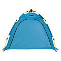 Outdoors Professional Beach Refuge Pop-Up Sun Shelter, 59”H x 83”W x 83”D, Blue 1 thumbnail image
