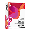 Neenah Exact Index Premium Card Stock, 8.5" x 11", 110 Lb, FSC® Certified, White, Pack Of 250 Sheets 1 thumbnail image