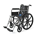 Medline Excel 2000 Wheelchair, 18" Seat, Black
