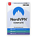 NORDVPN Complete, 1-Year Subscription, PC/Mac, Product Key 1 thumbnail image
