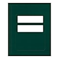 ComplyRight® Tax Presentation Folder, Double Windows, 1/2" Spine, Single Pocket, Green, 8-3/4" x 11-1/4", Pack of 50 1 thumbnail image