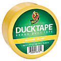 Duck Brand Brand Color Duct Tape - 1.88" Width x 60 ft Length - 1 / Roll - Yellow