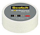 Scotch® Expressions Glitter Tape, 0.59" x 196", White 1 thumbnail image