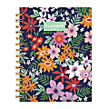 TF Publishing Weekly/Monthly Luxe Planner, 7" x 9", Flower, January To December 2023