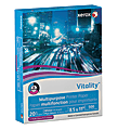 Xerox® Vitality™ 3-Hole Punched Multi-Use Printer & Copy Paper, 1 Ream, White, Letter Size, 500 Sheets Per Ream, 20 Lb, 92 Brightness - 3R2641RM 1 thumbnail image