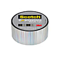 Scotch® Expressions Metallic Tape, 1" Core, 0.75" x 200", Silver Rain 1 thumbnail image