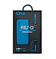 CYLO 3200mAh Rubberized Power Bank, Blue 1 thumbnail image
