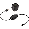 ReTrak 2.4-Amp Wall Charger + Premier Retractable Micro USB Charge & Sync Cable 1 thumbnail image