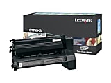 Lexmark - Black - original - toner cartridge LCCP, LRP - for Lexmark C770dn, C770dtn, C770n, C772, C772dn, C772dtn, C772n, X772e, X772es