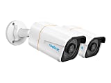 Reolink B5K - Network surveillance camera - bullet - weatherproof - color (Day&Night) - 10 MP - 4096 x 2512 - fixed focal - audio - LAN - H.265 - PoE (pack of 2) 1 thumbnail image