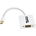 Plugable Mini DisplayPort (Thunderbolt 2) to VGA Adapter - (Supports Mac, Windows, Linux Systems and Displays up to 1920x1080, Active), Driverless