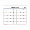 Blue Sky™ Monthly/Yearly Erasable Laminated Wall Planner, 15" x 12", January 2020 to December 2020 1 thumbnail image