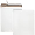 Quality Park Sturdy Fiberboard Photo Mailers - Board - 6" Width x 8" Length - Self-sealing - Fiberboard - 25 / Box - White