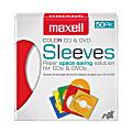 Maxell CD-401 Multi-Color CD & DVD Sleeve 1 thumbnail image