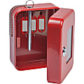 FireKing EK0506 Steel Emergency Key Safe - Key Lock - for Key - Red - Plastic, Steel 1 thumbnail image