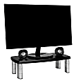 3M™ Monitor Stand, 5 7/8" x 20 1/2" x 12 1/2", MS90B, Black/Silver 1 thumbnail image