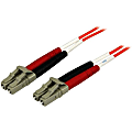 StarTech.com 5m Fiber Optic Cable - Multimode Duplex 50/125 - OFNP Plenum - LC/LC - OM2 - LC to LC Fiber Patch Cable - 16.40 ft Fiber Optic Network Cable for Network Device - First End: 2 x LC Male Network - Second End: 2 x LC Male Network 1 thumbnail image
