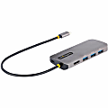 StarTech.com USB C Multiport Adapter, 4K 60Hz HDMI HDR10 Video, 3 Port 5Gbps USB 3.2 Hub, 100W PD PassThrough, GbE, Mini Travel Dock 1 thumbnail image