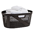 Mind Reader 40L Laundry Basket Clothes Hamper, 23"L x 14.5"W x 10.5"H, Brown 1 thumbnail image