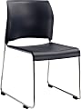 National Public Seating 8800 Cafetorium Chair, Navy/Chrome 1 thumbnail image