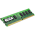 Crucial 2GB DDR2 SDRAM Memory Module - 2GB (2 x 1GB) - 667MHz DDR2-667/PC2-5300 - Non-ECC - DDR2 SDRAM - 240-pin