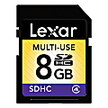 Lexar™ SDHC Class 4 Memory Card, 8GB 1 thumbnail image