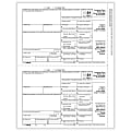 ComplyRight™ 1099-B Tax Forms, 2-Up, Payer Copy C and/or State/Copy 1, 2, Laser, 8-1/2" x 11", Pack Of 100 Forms 1 thumbnail image
