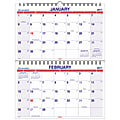 AT-A-GLANCE 2-Month Wall Calendar, 22" x 29", 60% Recycled, January 2017 to January 2018