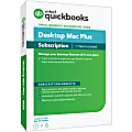 Intuit® QuickBooks® Desktop Mac Plus, 2022, 1-Year Subscription, For Mac, Disc/Download 1 thumbnail image