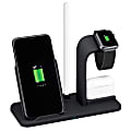 iLive 3-in-1 Wireless Charging Stand, Black 1 thumbnail image
