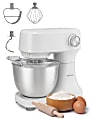 Betty Crocker 3.7-Quart Electric Stand Mixer With 10 Speeds, 12-5/8”H x 14”W x 8”D, White 1 thumbnail image