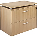 Lorell® Concordia Series 36"W 2-Drawer Lateral File Cabinet, Latte
